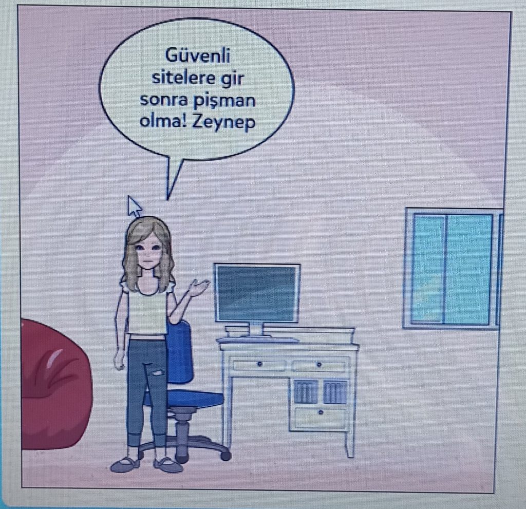 İNTERNETTE GÜVENLİYİM by ÇAĞIN ALTIN ÇOCUKLARI - Ourboox.com