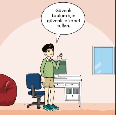 İNTERNETTE GÜVENLİYİM by ÇAĞIN ALTIN ÇOCUKLARI - Ourboox.com