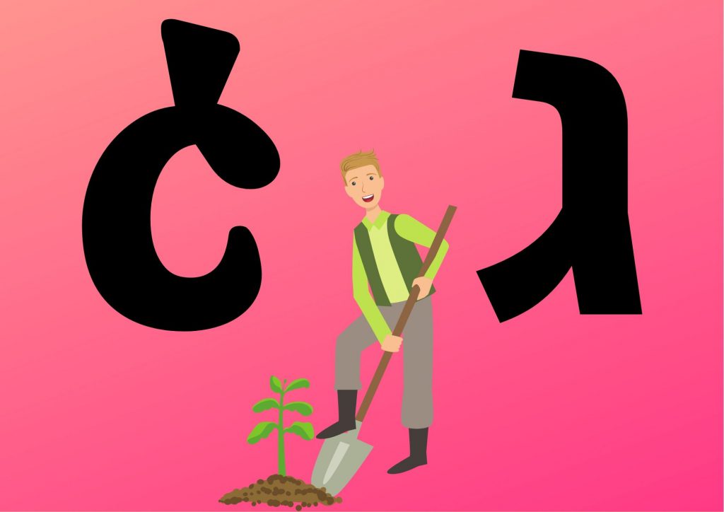 אותיות א-ב by mm - Illustrated by מרים מורשת - Ourboox.com