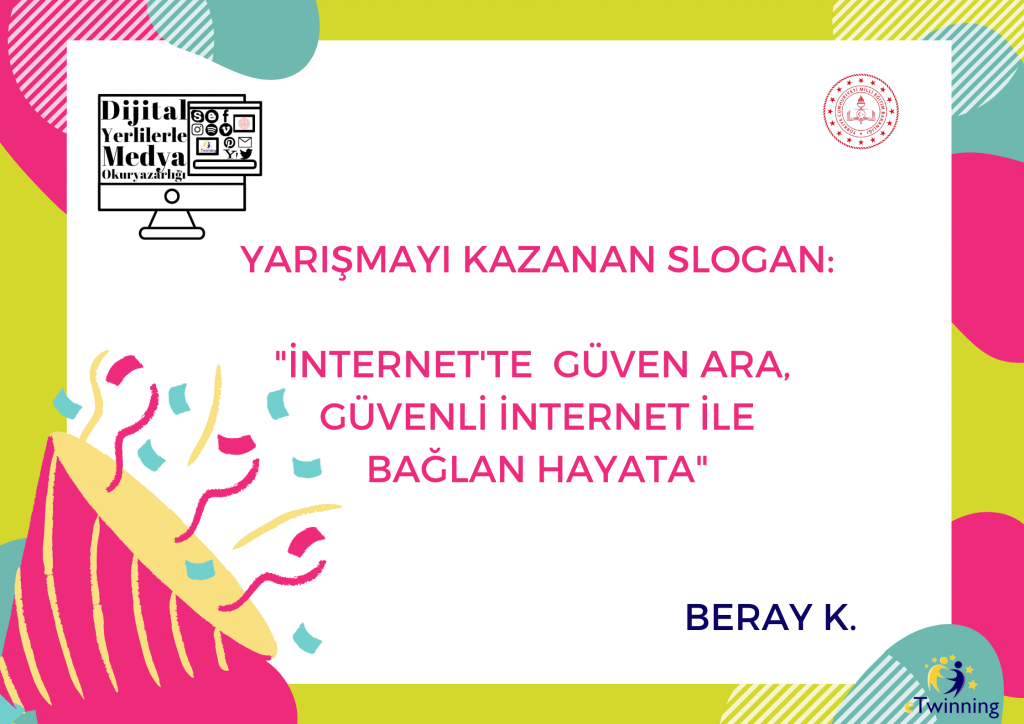 KUZÖREN ORTAOKULU SLOGAN YARIŞMASI SONUÇLARI by Sadiye Korkut - Illustrated by Kuzören Ortaokulu "Güvenli İnternet Günü" Slogan Yarışması Sorumlu Öğretmenler: Sadiye Korkut-Buse Aydın - Ourboox.com