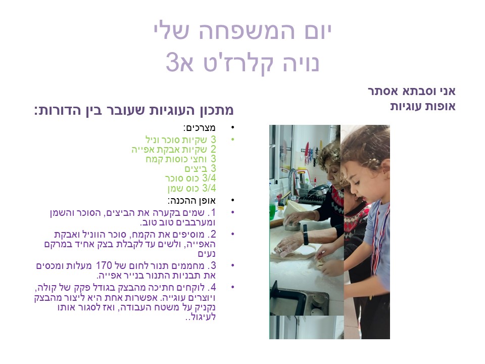 ספר המתכונים הגדול של בית ספר “סוקולוב” by Inbar Cohen - Ourboox.com