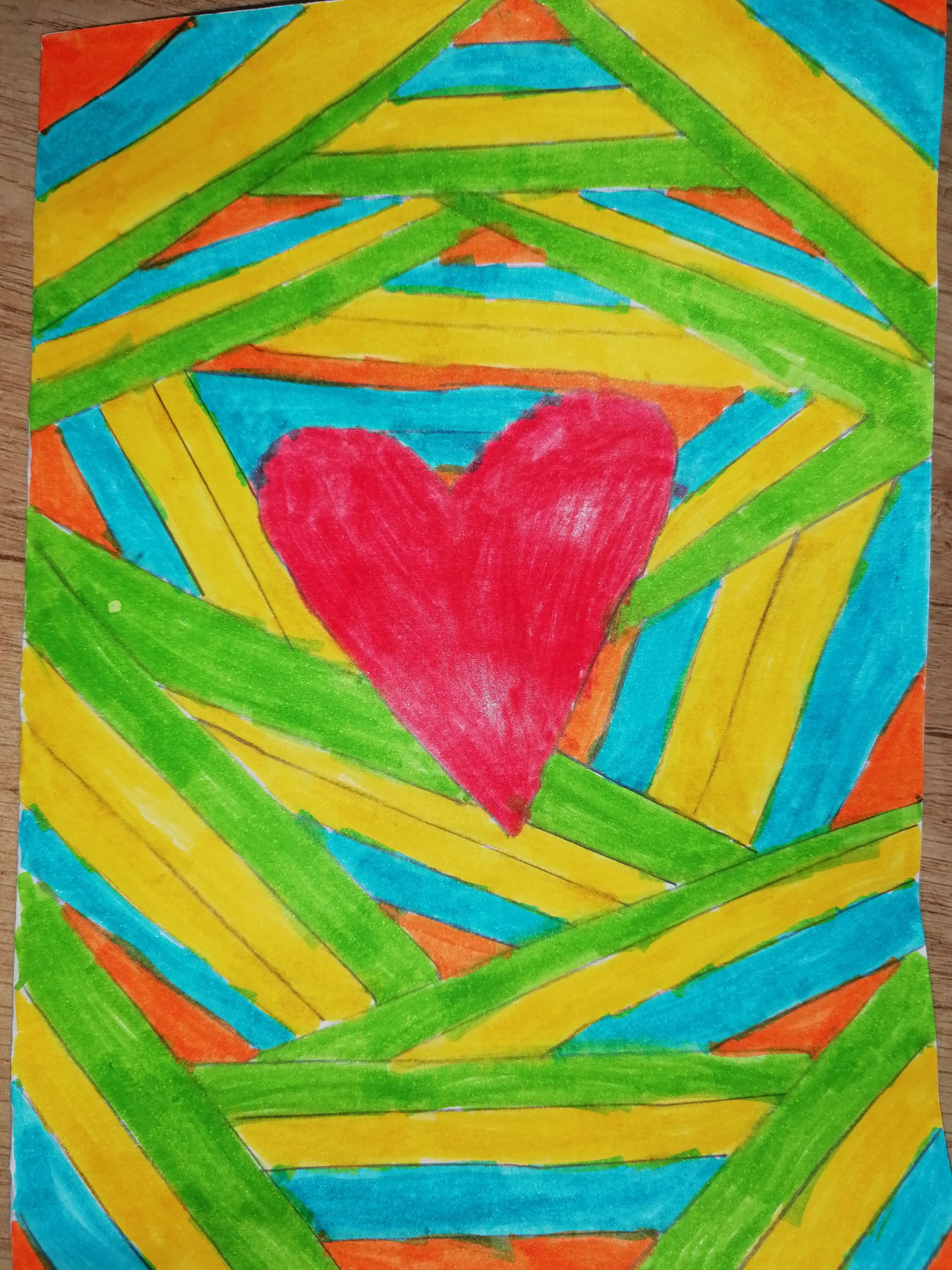 Su šv. Valentinu by Gražina - Illustrated by 2a klasė - Ourboox.com