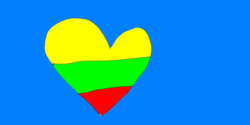 Su šv. Valentinu by Gražina - Illustrated by 2a klasė - Ourboox.com