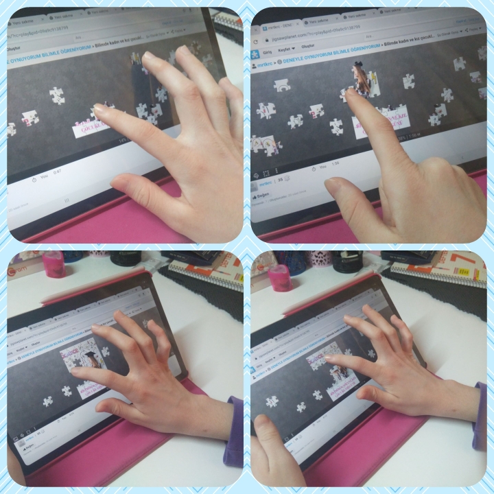 Deneyle Oynuyor Bilimle Öğreniyorum Projesi  11 Şubat “Bilimde Kadın ve Kız Çocukları Uluslararası Günü”Puzzle Çalışmaları by ESRA KALEM - Ourboox.com