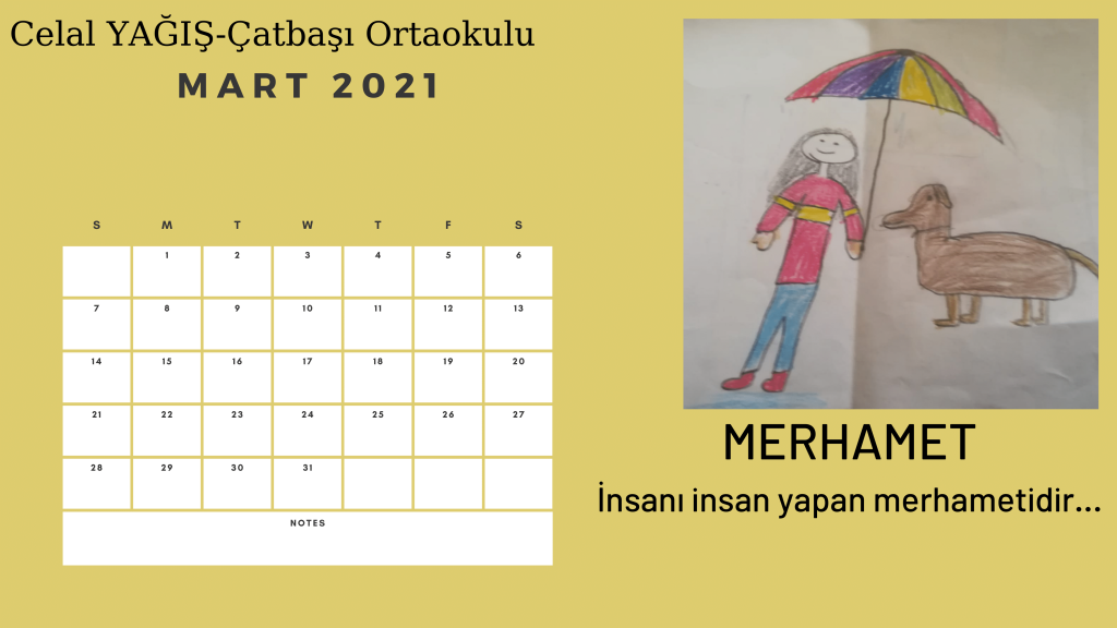 DEĞERLİ TAKVİM by ceylan - Illustrated by CEYLAN AKFIRAT&ÖĞRENDİM YAZDIM OYNADIM PROJE GRUBU - Ourboox.com