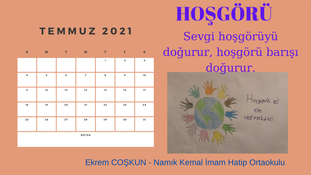 DEĞERLİ TAKVİM by ceylan - Illustrated by CEYLAN AKFIRAT&ÖĞRENDİM YAZDIM OYNADIM PROJE GRUBU - Ourboox.com