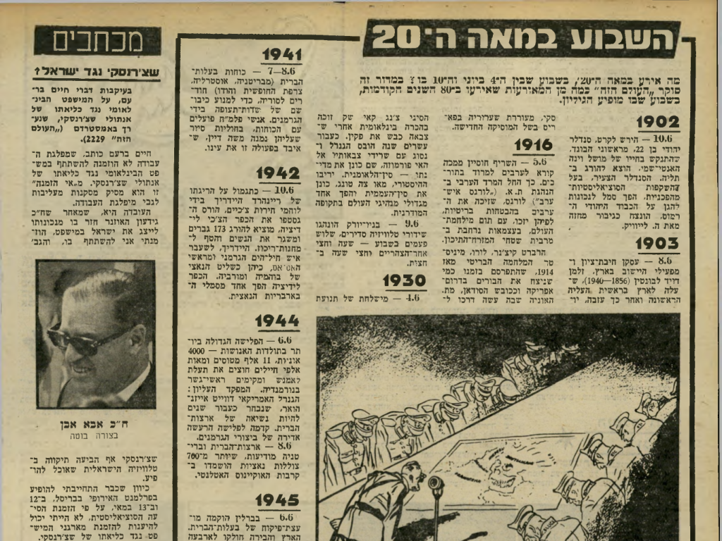 הפרסום הראשוני.