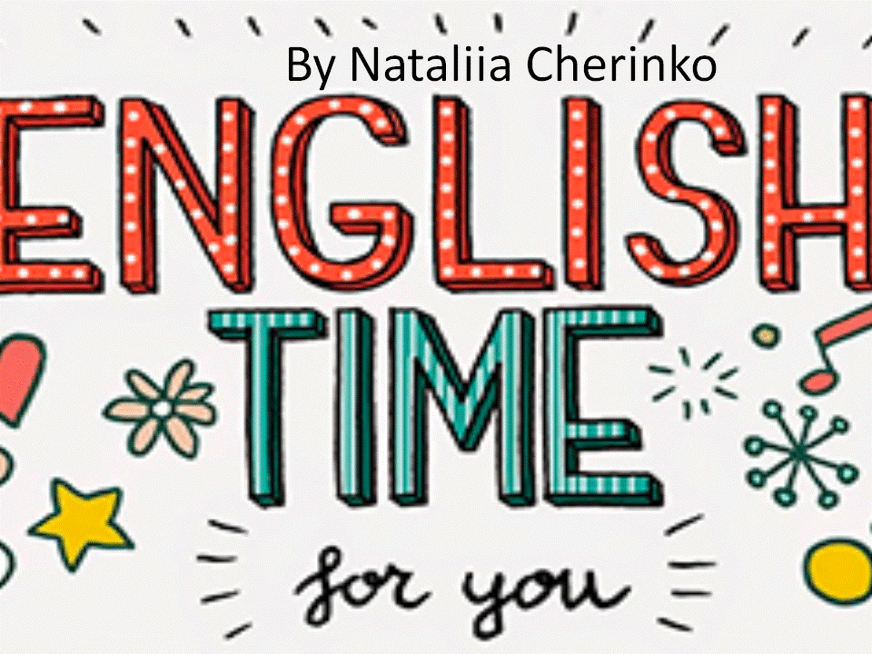 English 1 by Nataliia Cherinko - Ourboox.com