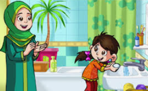 أساعد أمي وكل من يحتاج...