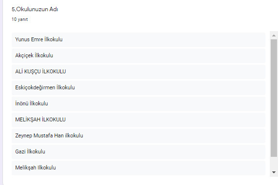 Öğretmen Başlangıç Anketi Analiz Çalışması by ZELİHA - Ourboox.com