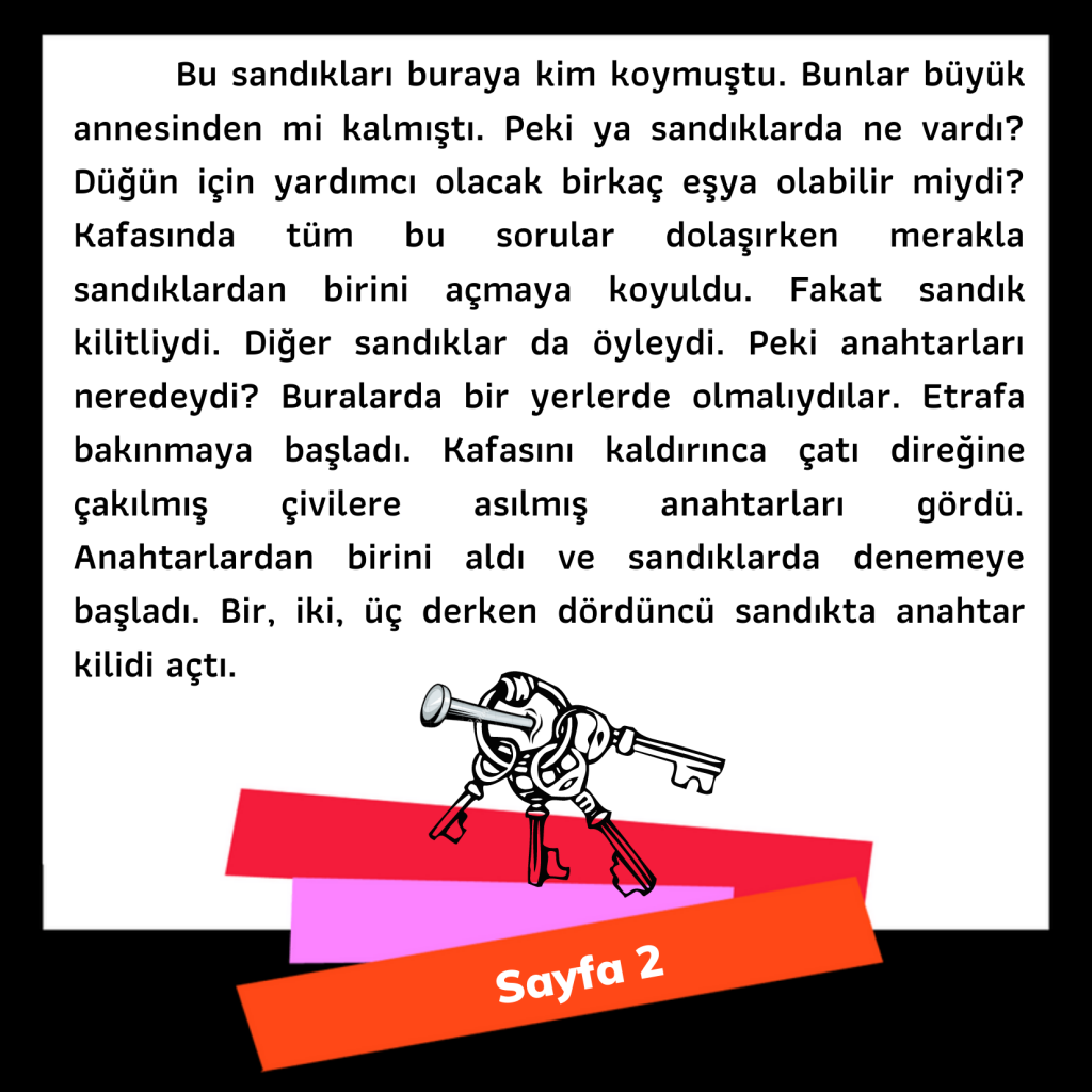 Unutulmayan Sandıklar | Öğrenci Ortak Ürünü by Burak Atatekin - Illustrated by Unutulmayan Sandıklar Projesi - Ourboox.com