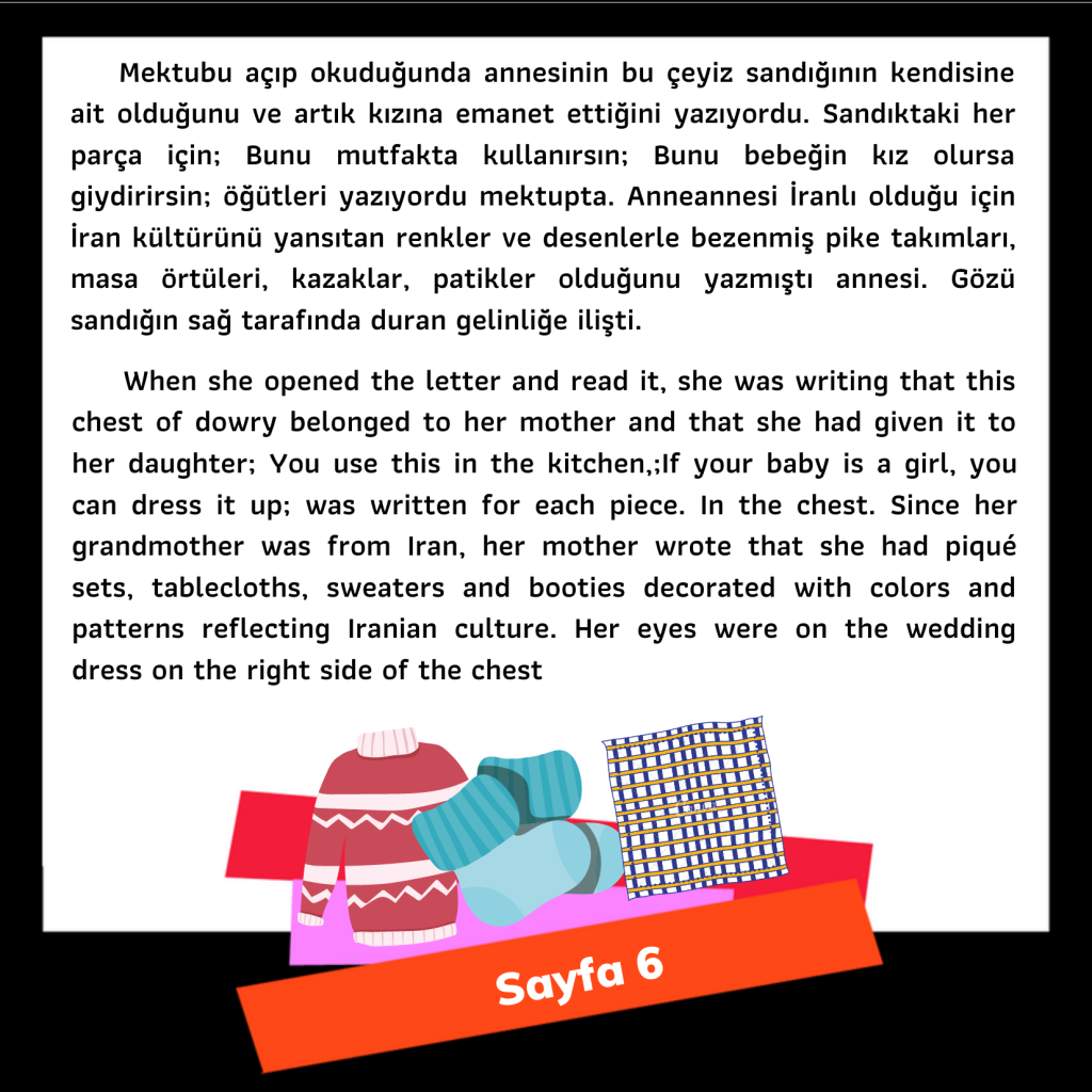 Unutulmayan Sandıklar | Öğrenci Ortak Ürünü by Burak Atatekin - Illustrated by Unutulmayan Sandıklar Projesi - Ourboox.com