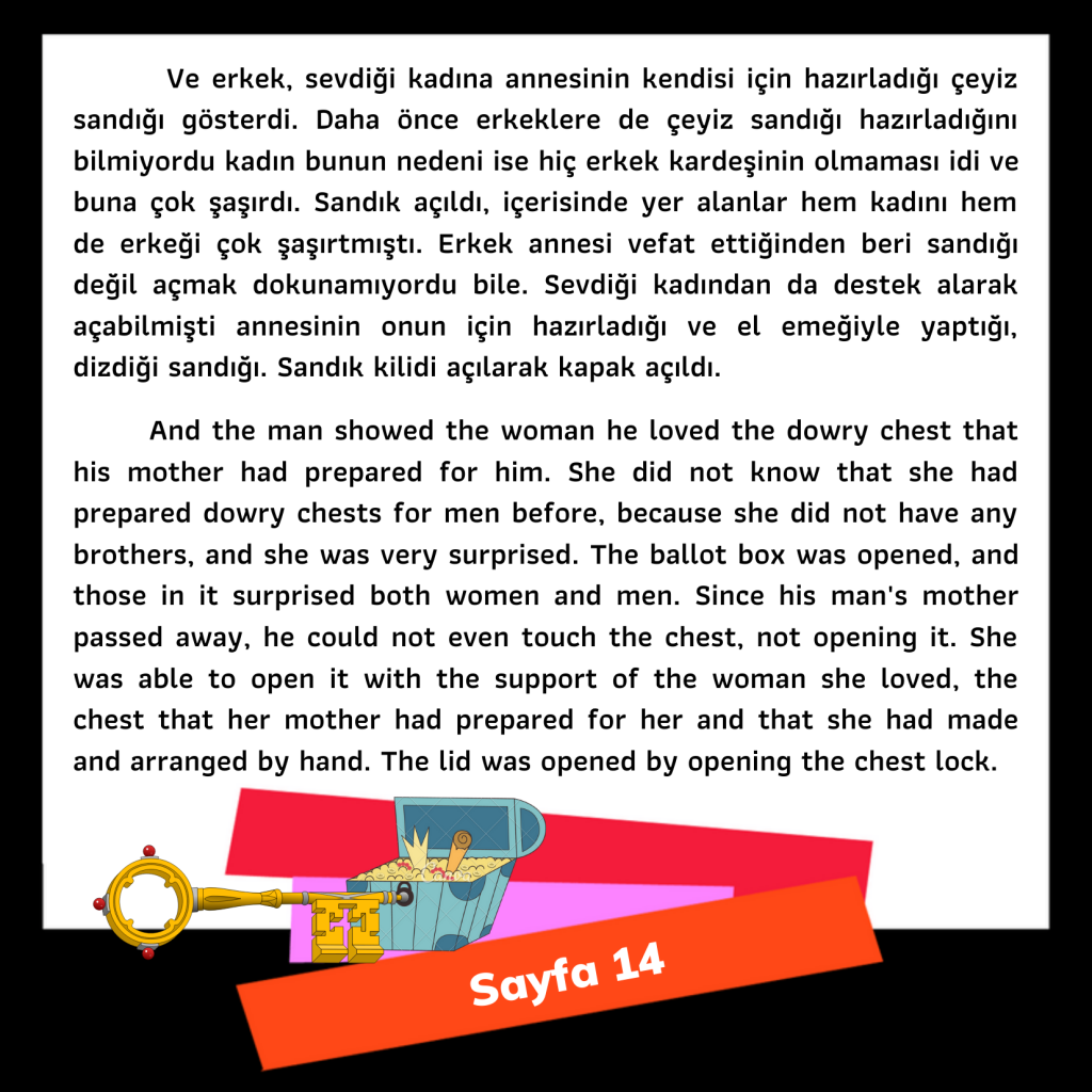 Unutulmayan Sandıklar | Öğrenci Ortak Ürünü by Burak Atatekin - Illustrated by Unutulmayan Sandıklar Projesi - Ourboox.com