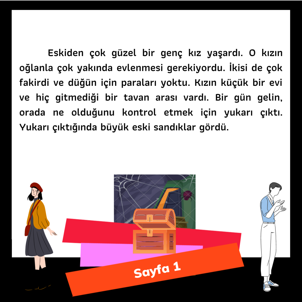 Unutulmayan Sandıklar | Öğrenci Ortak Ürünü by Burak Atatekin - Illustrated by Unutulmayan Sandıklar Projesi - Ourboox.com