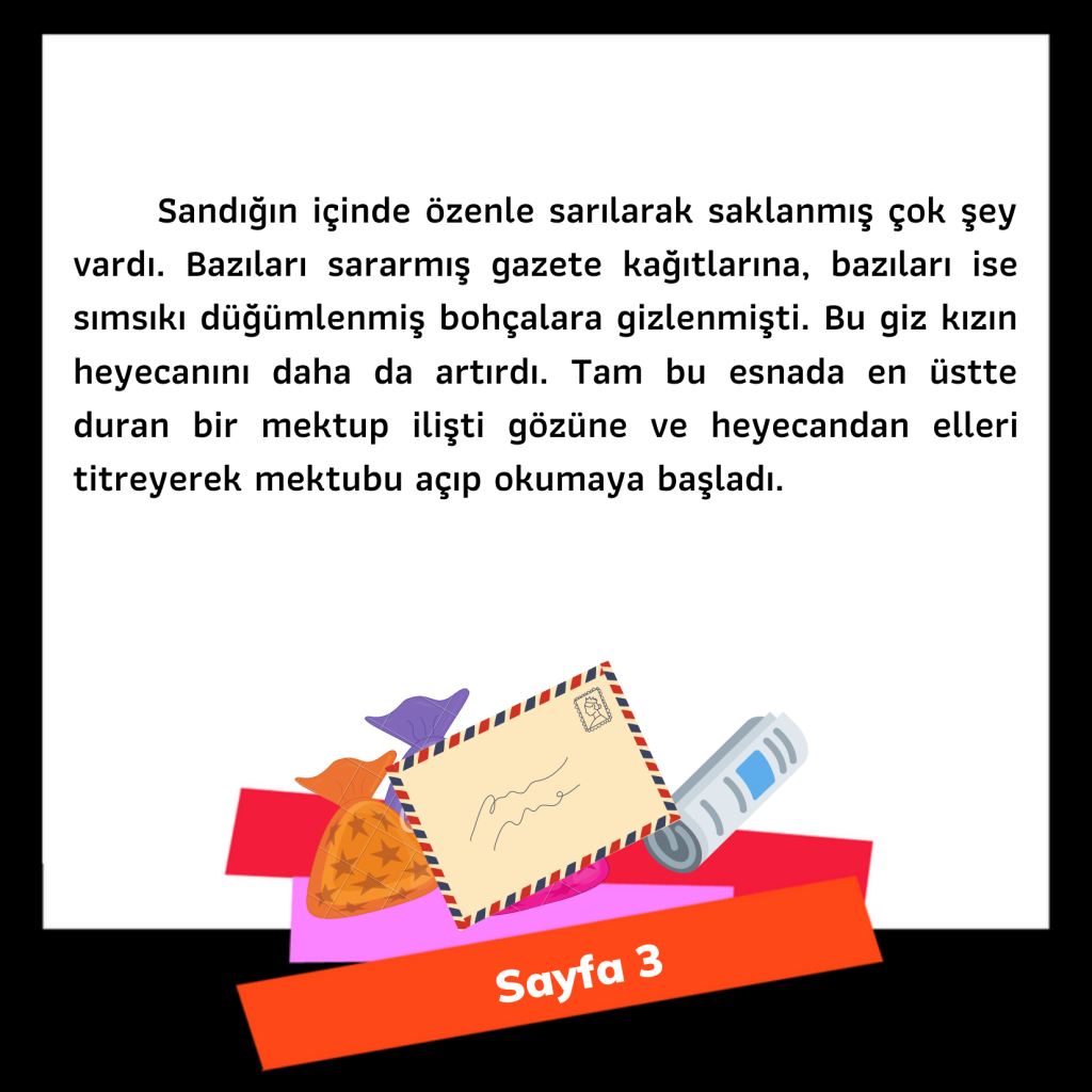 Unutulmayan Sandıklar | Öğrenci Ortak Ürünü by Burak Atatekin - Illustrated by Unutulmayan Sandıklar Projesi - Ourboox.com