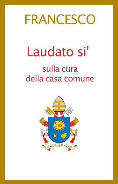 La copertina dell’enciclica Laudato si’ by Rosaria Ricciardo - Ourboox.com