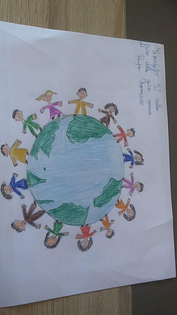 La copertina dell’enciclica Laudato si’ by Rosaria Ricciardo - Ourboox.com