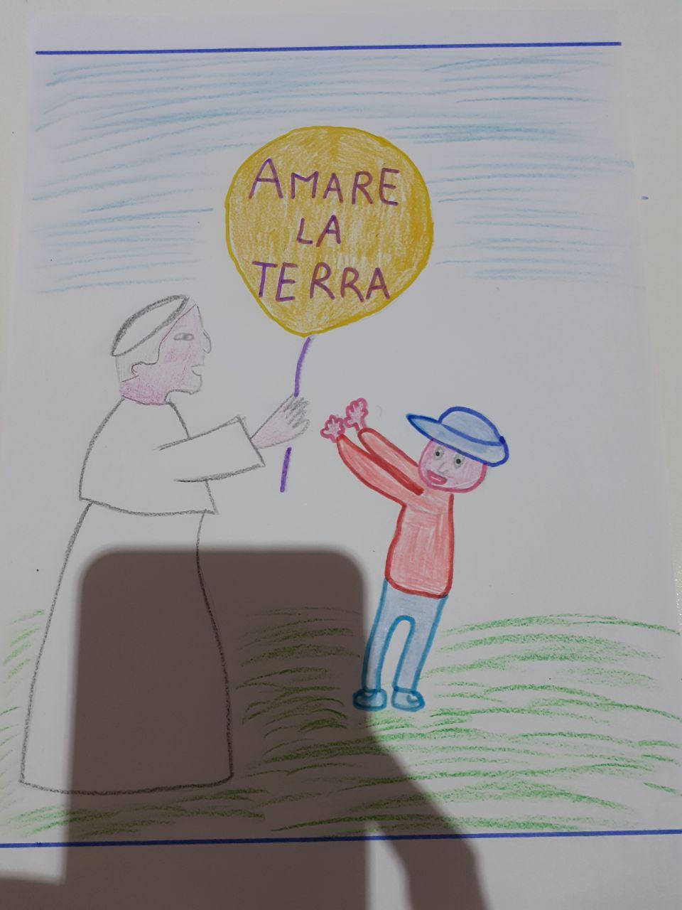 La copertina dell’enciclica Laudato si’ by Rosaria Ricciardo - Ourboox.com