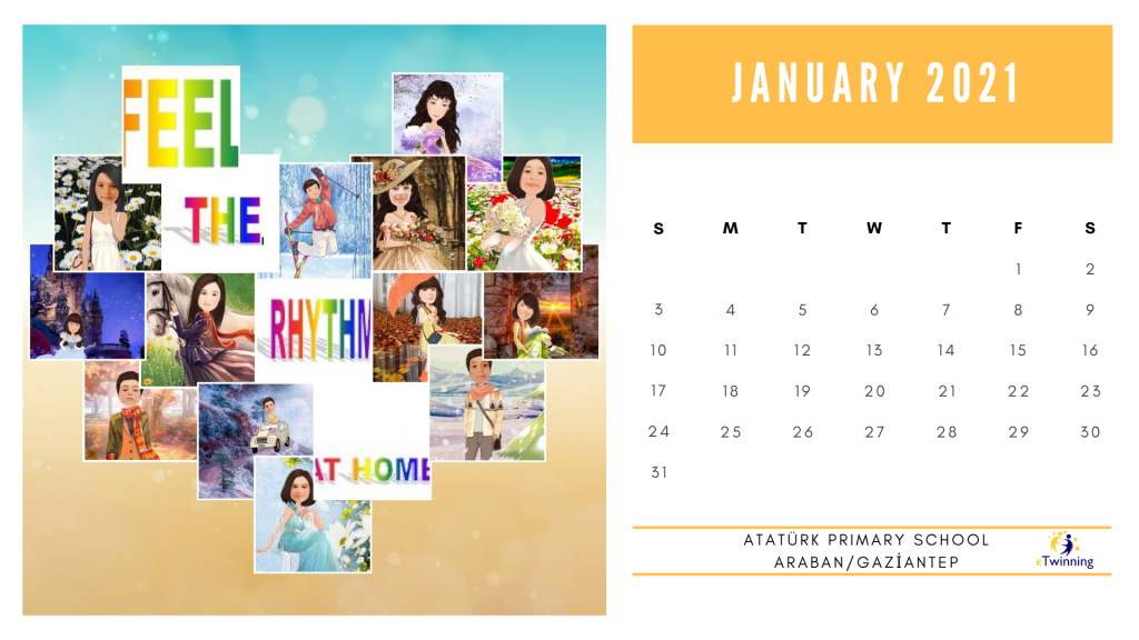 2021 by Öznur Sarıyer Başol - Illustrated by MEMBERS OF THE PROJECT "FEEL THE RHYTHM AT HOME" - Ourboox.com