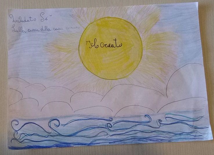 La copertina dell’enciclica Laudato si’ by Rosaria Ricciardo - Ourboox.com