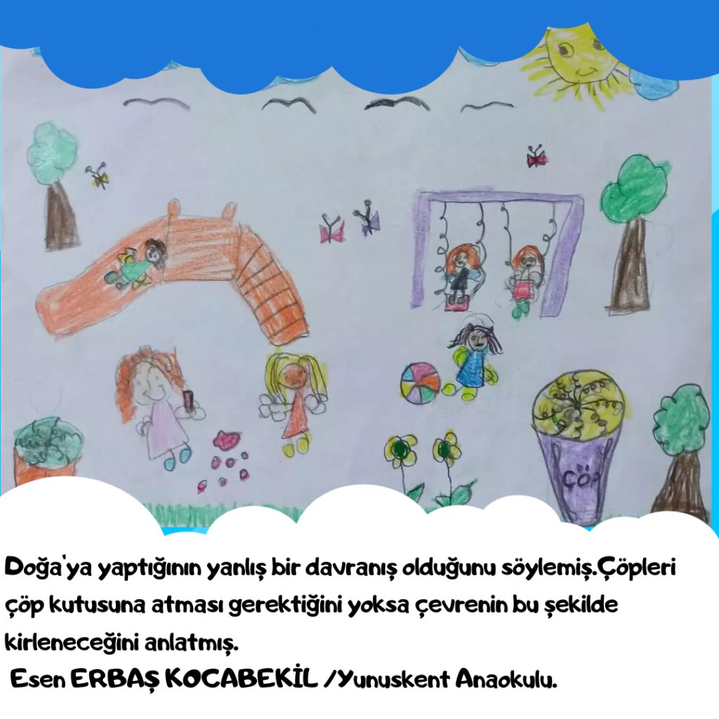 DUYGU VE DOĞA’NIN DUYARLI BİR GÜNÜ by Yasemin Harma Turan - Illustrated by eTwinning Projesi - Ourboox.com