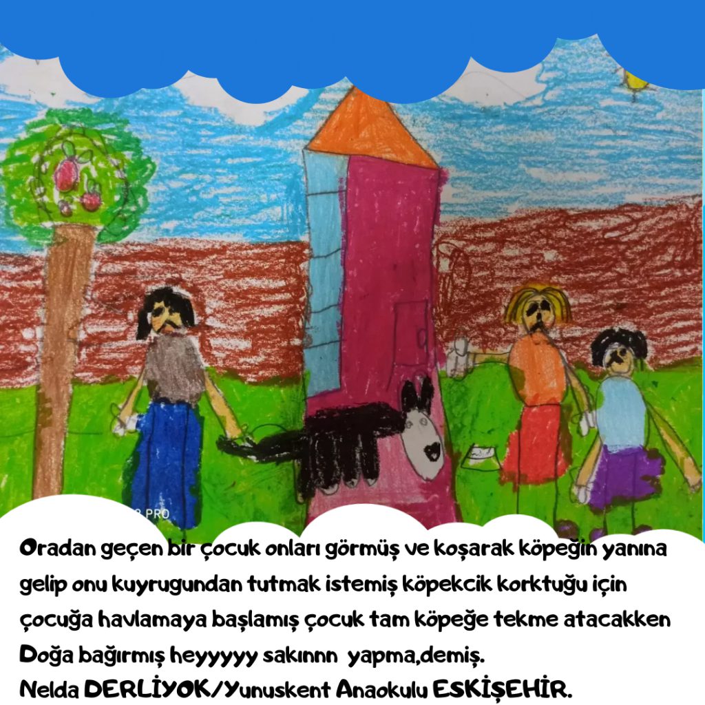 DUYGU VE DOĞA’NIN DUYARLI BİR GÜNÜ by Yasemin Harma Turan - Illustrated by eTwinning Projesi - Ourboox.com