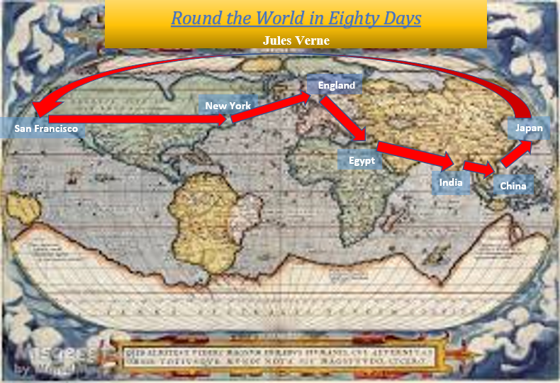 Round the World in Eighty Days by shani - Ourboox.com