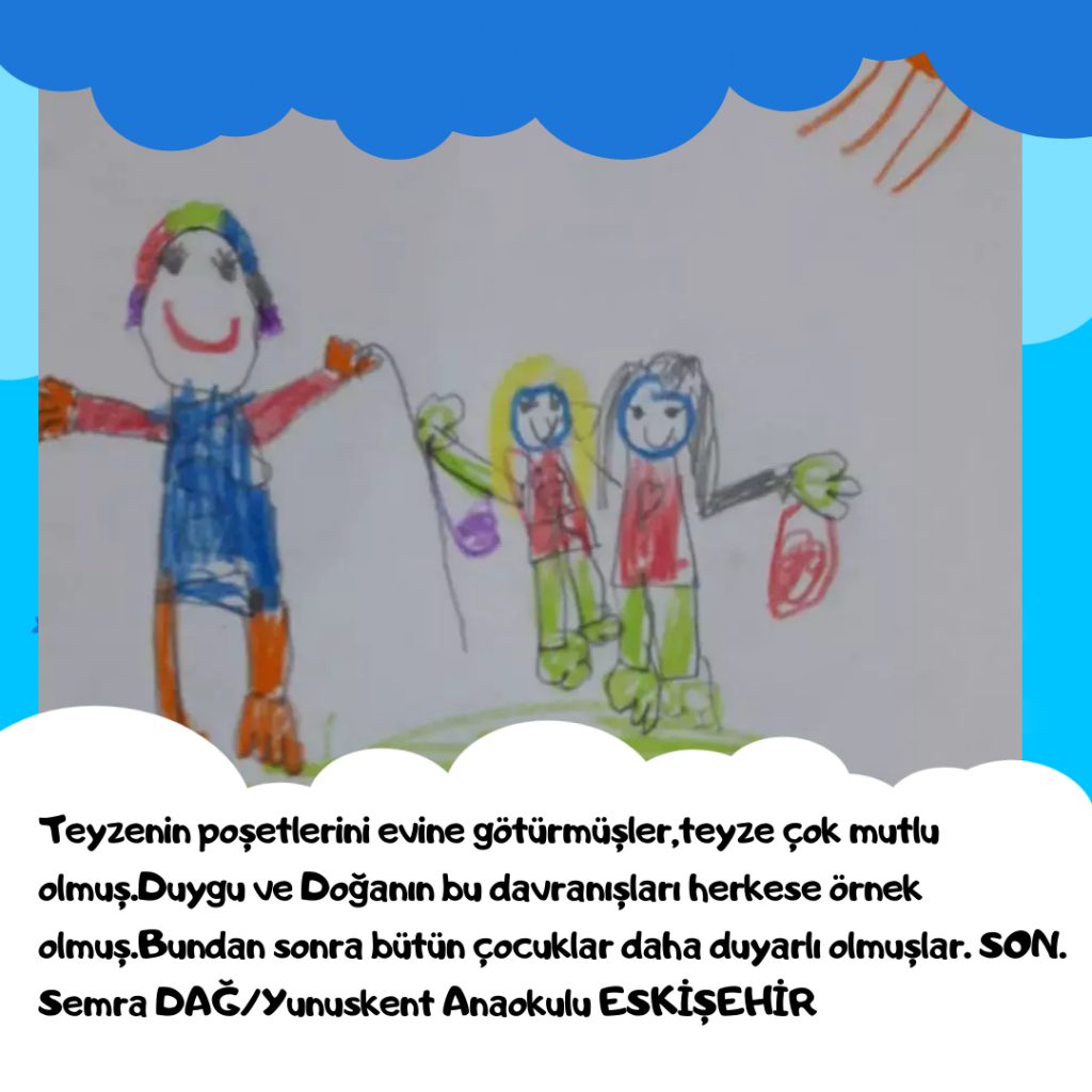 DUYGU VE DOĞA’NIN DUYARLI BİR GÜNÜ by Yasemin Harma Turan - Illustrated by eTwinning Projesi - Ourboox.com