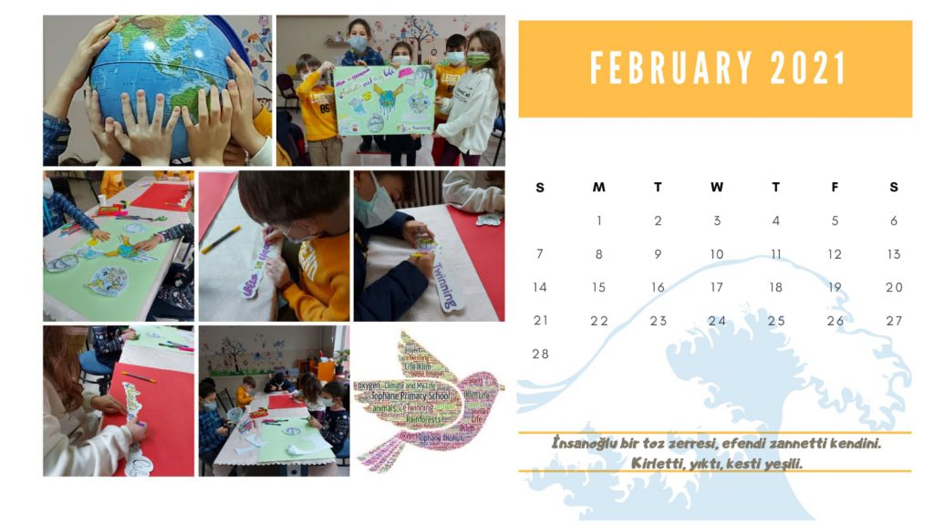 İKLİM VE YAŞAMIM TAKVİMİ (CLIMATE AND CALENDAR OF LIFE) by Merve Altunyurt - Illustrated by İKLİM VE YAŞAMIM - Ourboox.com