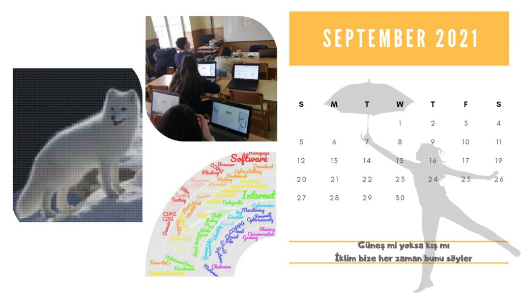İKLİM VE YAŞAMIM TAKVİMİ (CLIMATE AND CALENDAR OF LIFE) by Merve Altunyurt - Illustrated by İKLİM VE YAŞAMIM - Ourboox.com