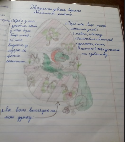 Яйце-райце в моїй уяві by Natalia - Illustrated by Роботи учнів 5-А класу - Ourboox.com