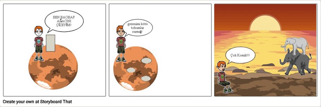 “Küçük Prens” katikatür kitab by Zamira - Ourboox.com