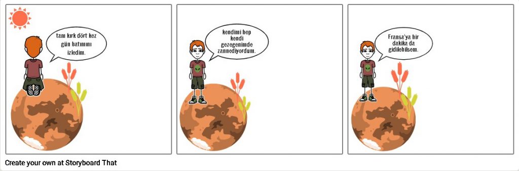 “Küçük Prens” katikatür kitab by Zamira - Ourboox.com