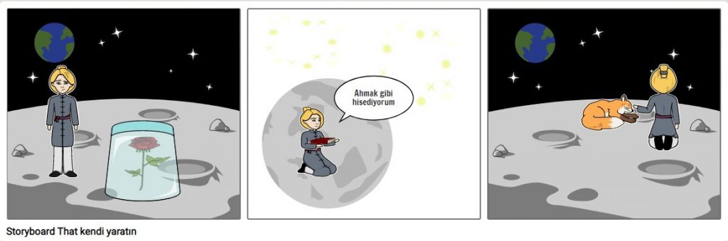 “Küçük Prens” katikatür kitab by Zamira - Ourboox.com