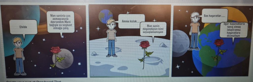 “Küçük Prens” katikatür kitab by Zamira - Ourboox.com