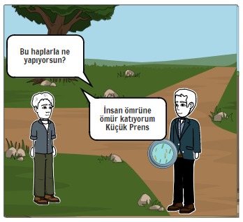 “Küçük Prens” katikatür kitab by Zamira - Ourboox.com