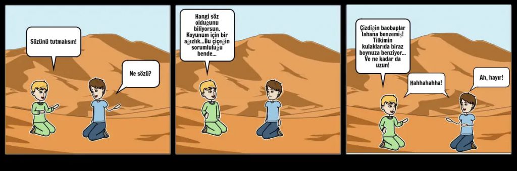 “Küçük Prens” katikatür kitab by Zamira - Ourboox.com