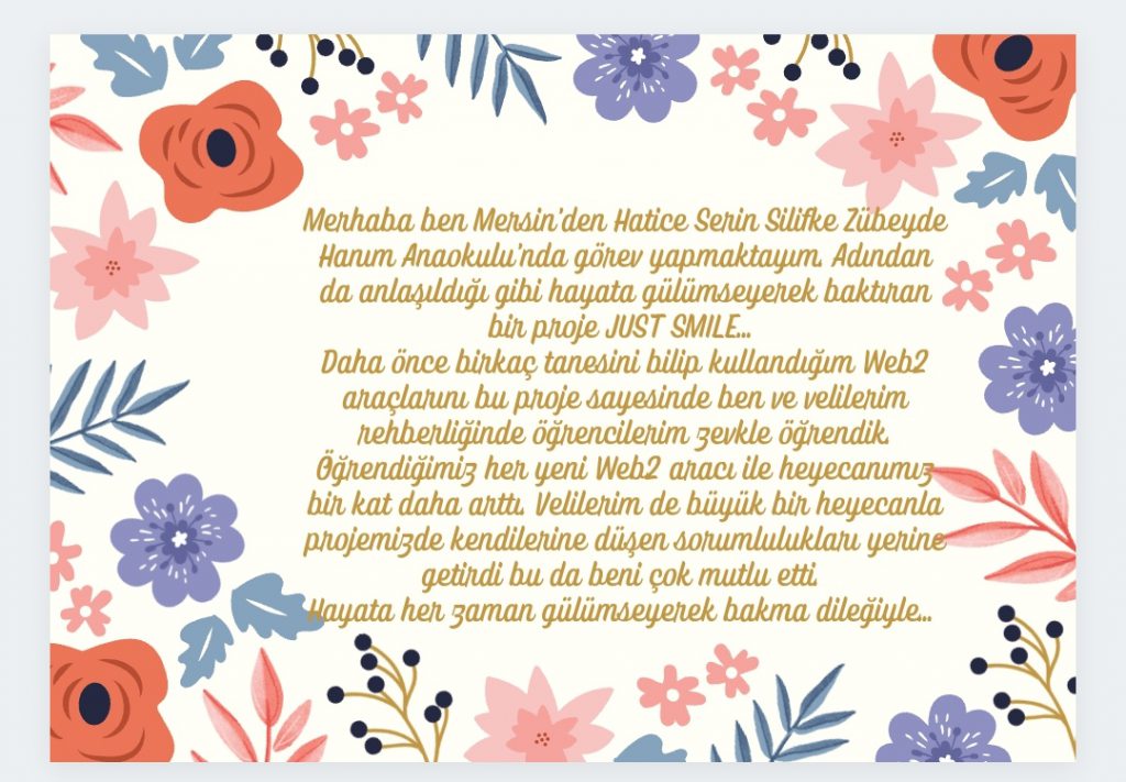 JUST SMİLE GÜLÜMSE by aydan kırıcıoglu - Ourboox.com