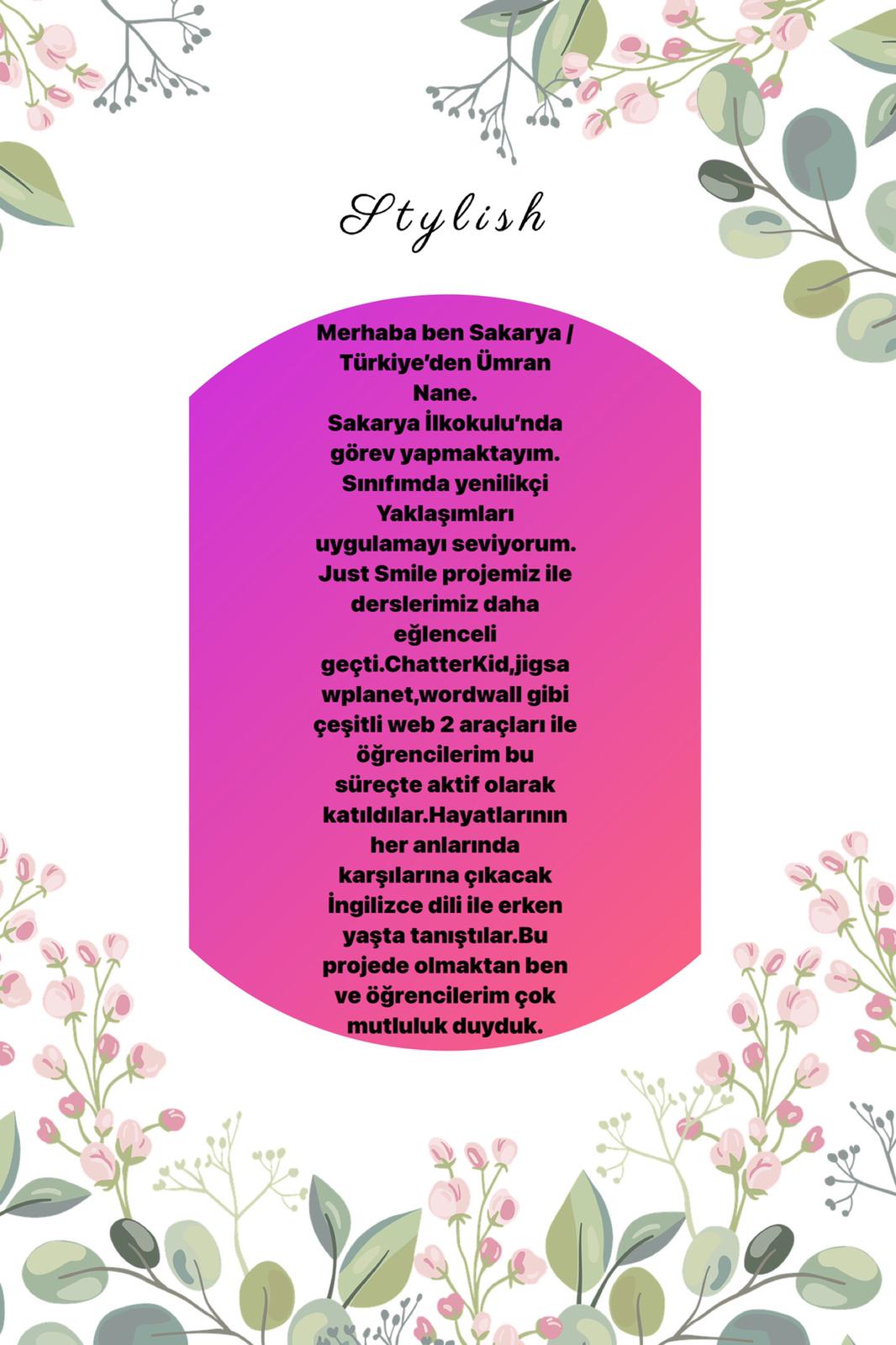 JUST SMİLE GÜLÜMSE by aydan kırıcıoglu - Ourboox.com