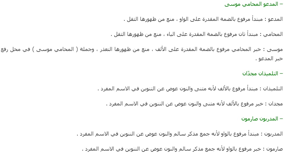 المبتدأ والخبر by ali hujeirat - Illustrated by د.مالك حجيرات - Ourboox.com