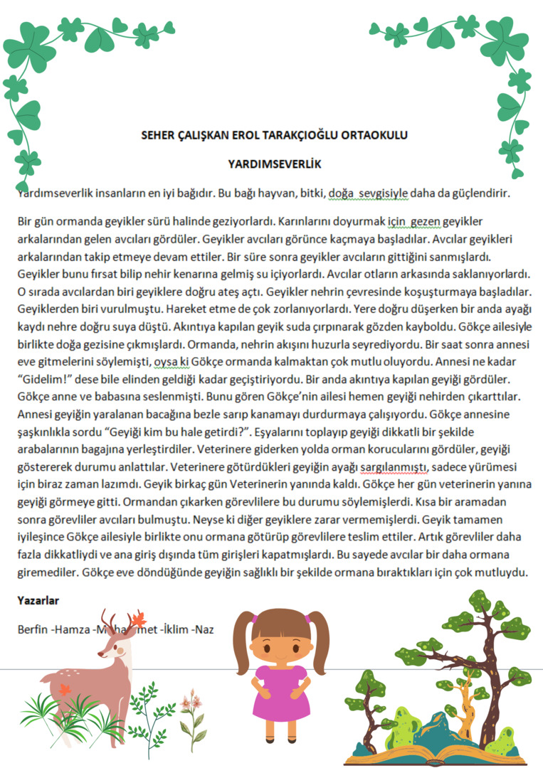 GÜZEL YÜREKLİ TWINNER’LARIN YARDIMSEVERLİK MASALLARI by S. BAV - Ourboox.com