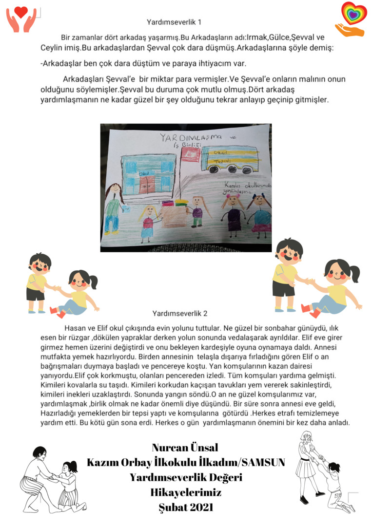 GÜZEL YÜREKLİ TWINNER’LARIN YARDIMSEVERLİK MASALLARI by S. BAV - Ourboox.com