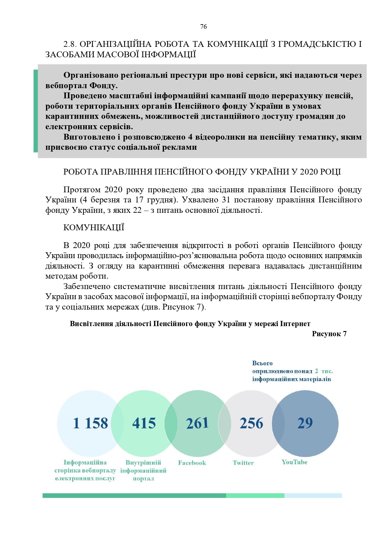 Звіт про роботу та виконання бюджету Пенсійного фонду України by Пенсійний фонд України - Illustrated by Пенсійний фонд України  - Ourboox.com