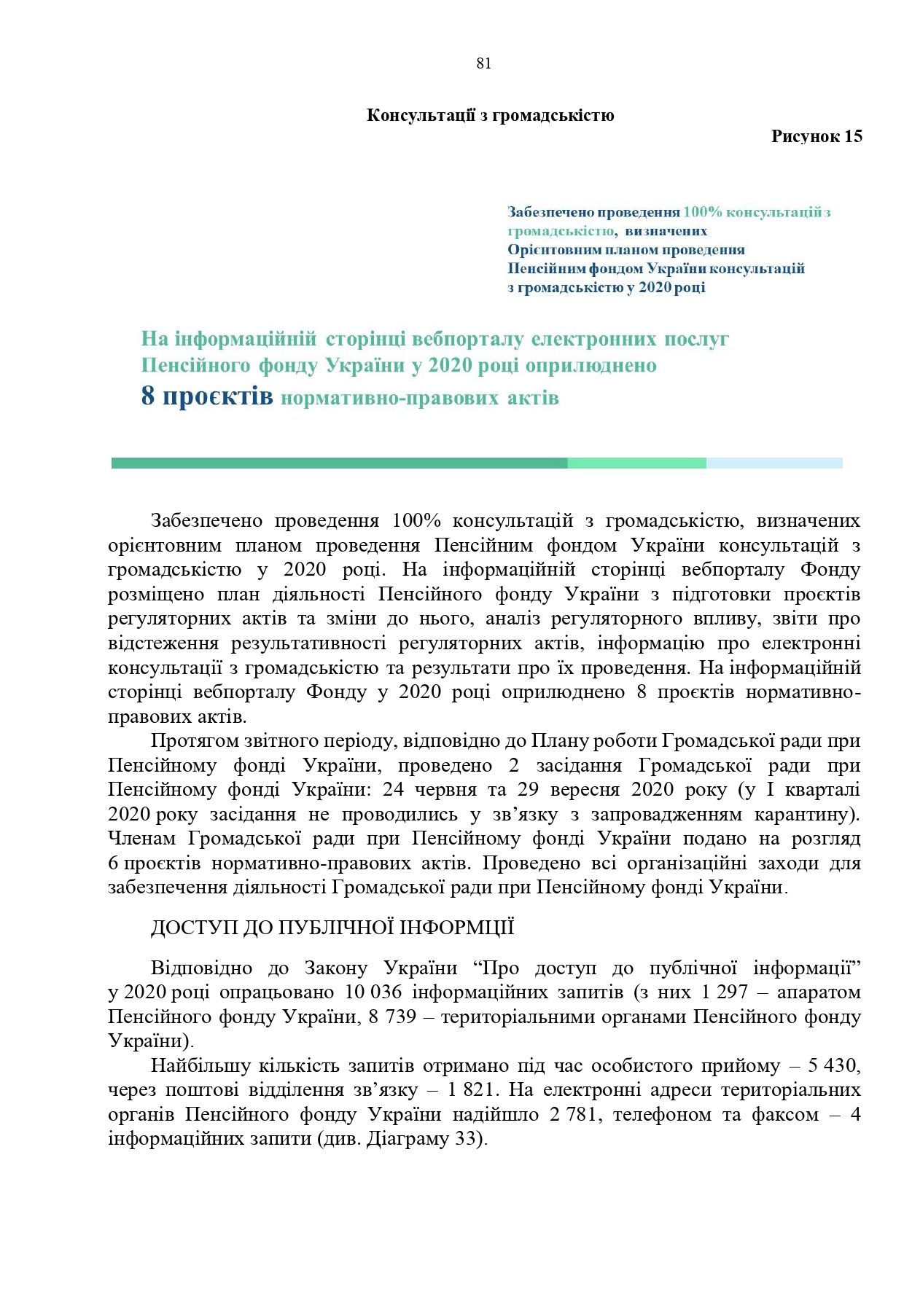 Звіт про роботу та виконання бюджету Пенсійного фонду України by Пенсійний фонд України - Illustrated by Пенсійний фонд України  - Ourboox.com