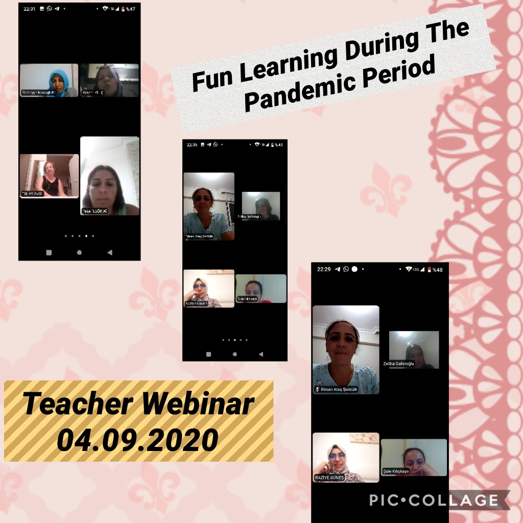 Fun learning during the pandemic period-webinars by ZELİHA - Ourboox.com