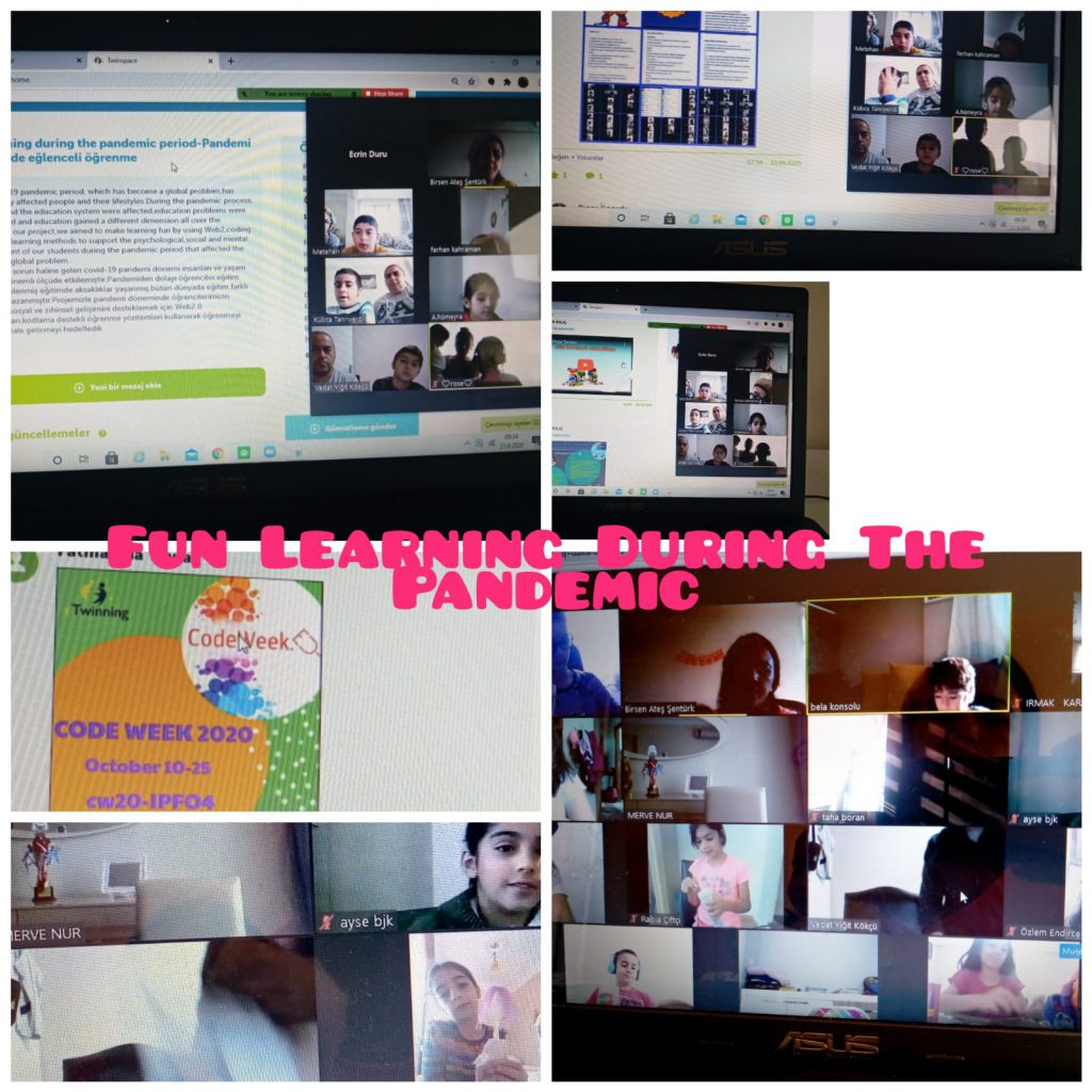 Fun learning during the pandemic period-webinars by ZELİHA - Ourboox.com