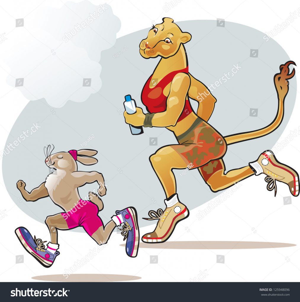the running lion and the rabbit by lioneljordanpanjaitan - Ourboox.com