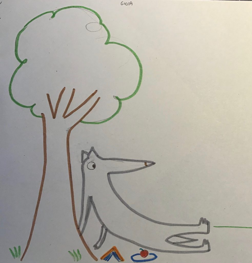 Big wolf and little wolf by Luisa - Ourboox.com