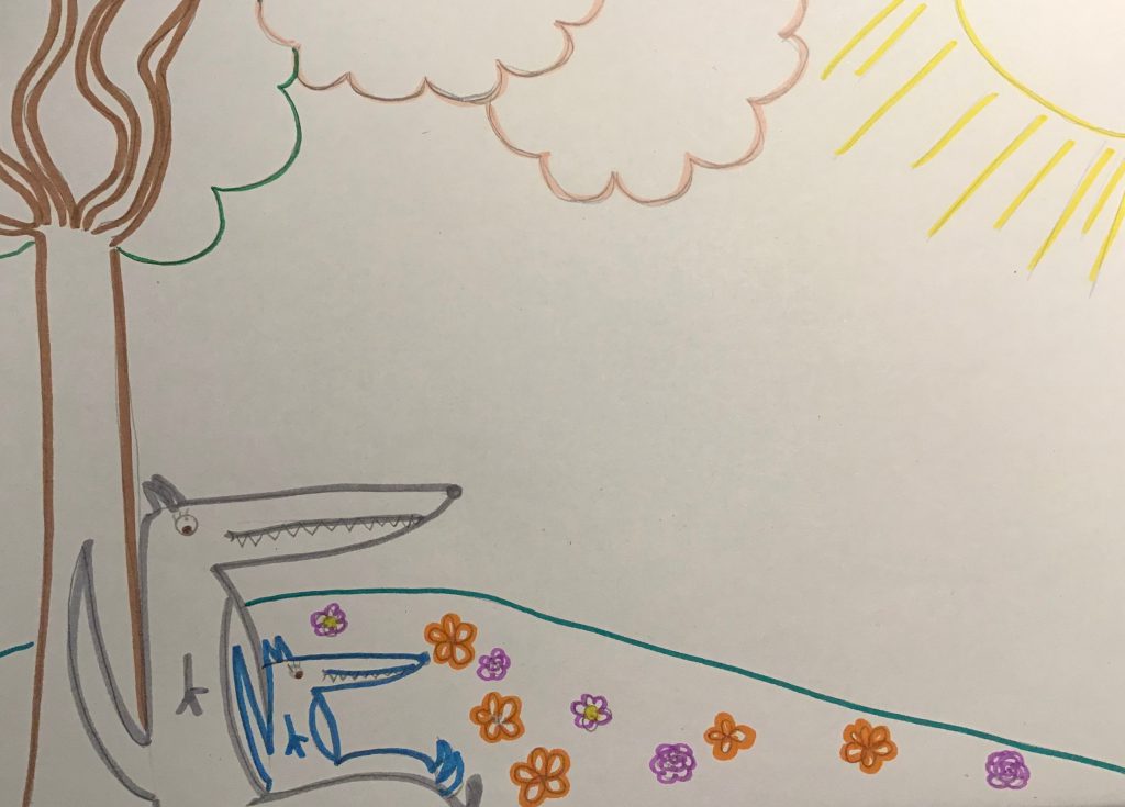 Big wolf and little wolf by Luisa - Ourboox.com