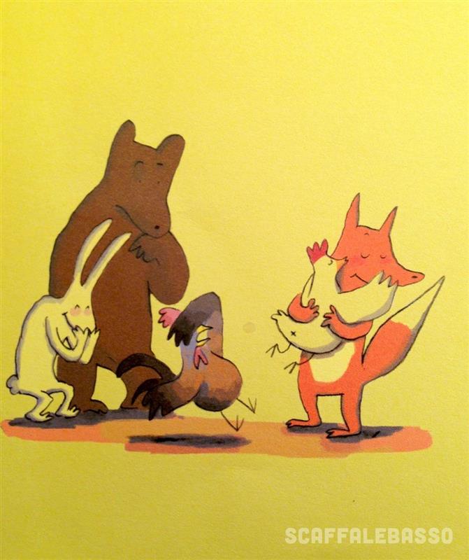 La gallina Cesarina by Elisa - Illustrated by Elisa, Francesca, Maria Luisa e Jennifer - Ourboox.com